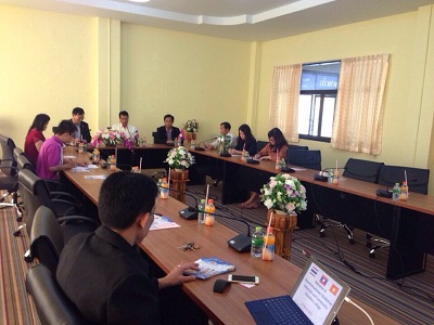 Đoàn trường Cao đẳng Kinh tế - Tài chính Thái Nguyên đến thăm và làm việc với một số tỉnh của nước CHDCND Lào và trường Cao đẳng Nghề Hữu Nghị Viêng Chăn - Hà Nội 11 - 15.03.2016